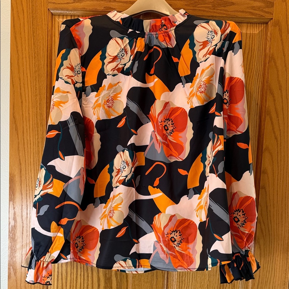Floral Print Women's Top
